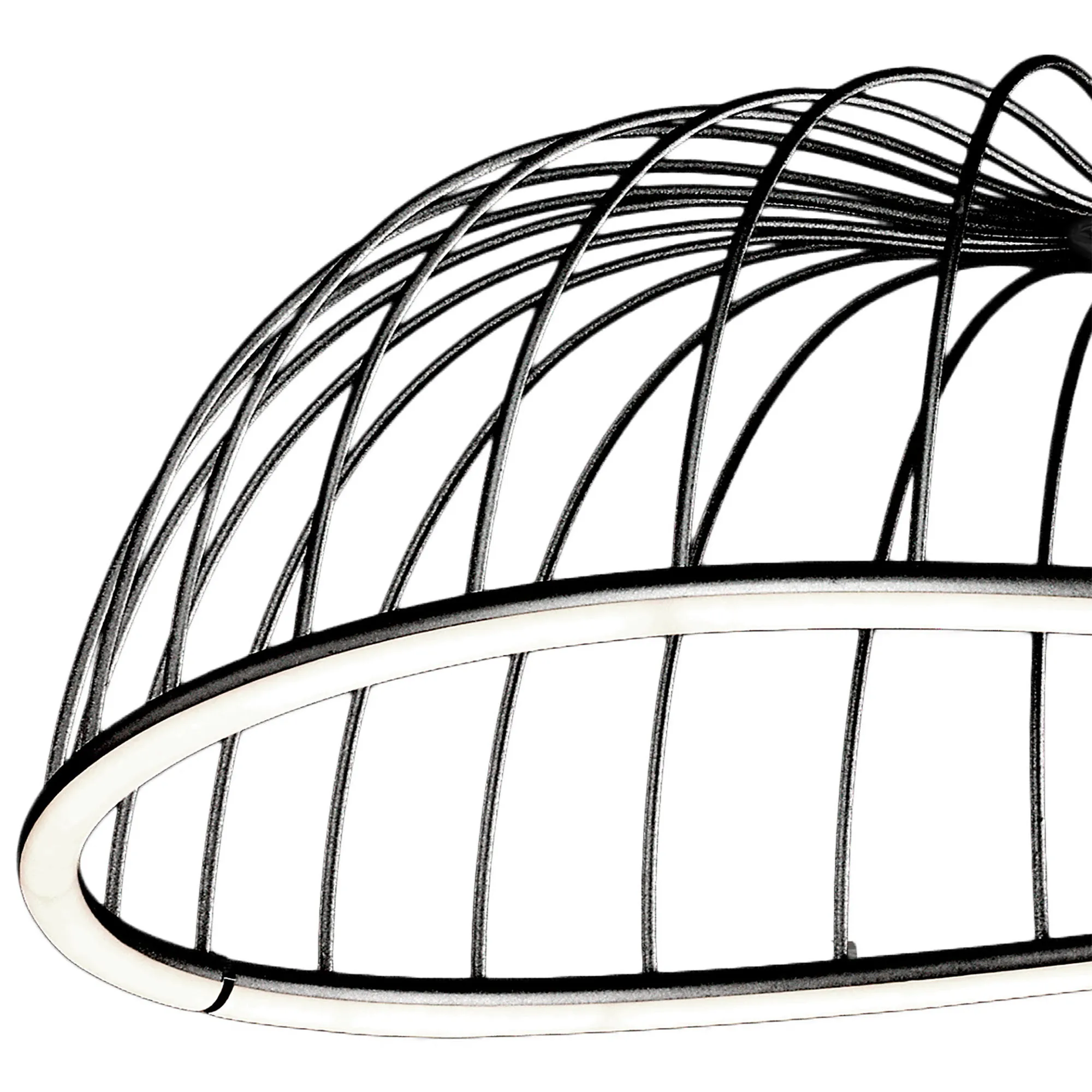 Celeste Pendant 81cm Round 40W LED Black M6683  Mantra Celeste